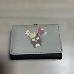 バッドばつ丸 がま口 三つ折り財布　サンリオ　アベイル