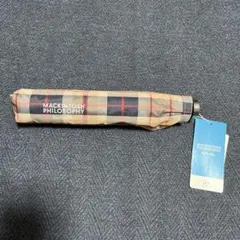 ★新品★マッキントッシュフィロソフィー　晴雨兼用　折りたたみ傘　UV加工　軽量