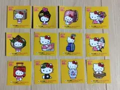 12枚 全12種類フルコンプ クロネコヤマト×ハローキティ ステッカー　シール