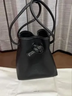 あ＊様専用　VASICボンドミニ　黒　ショルダー巾着バッグ