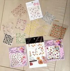ネイルシール　お花まとめ売り