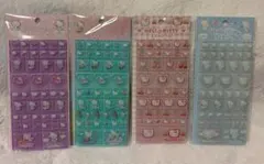 サンリオ　ハローキティ　タイルシール　四枚セット