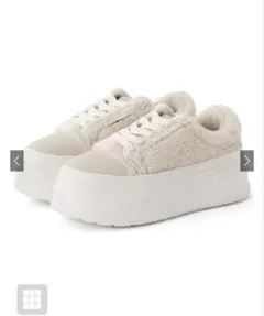 厚底ボアスニーカー【GRL】