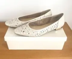Pitti パンプス 低ヒール　23㎝　2Eのサムネイル