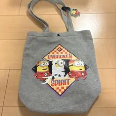 ミニオン　トートバッグ　キーホルダーのおまけ付き