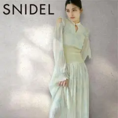 【snidel】新品タグ付き ワンピース 花柄 ロング 1size