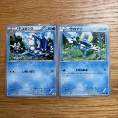 ゲコガシラとケロマツ ポケモンカードセット