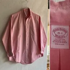 80S USA製 Brooks Brothers MAKERS BDシャツ