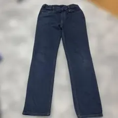 無印良品　140 ストレートデニム