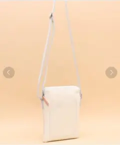 BEAURE ヴュレ カウレザー × クリアポケット ミニ ショルダーバッグのサムネイル