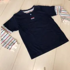 ロンティー カットソー 長袖ティーシャツ キッズ130