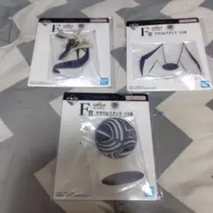 一番くじ 新世紀エヴァンゲリオン　F賞　アクリルスタンド　3種