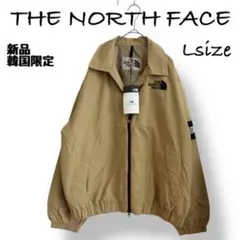 最終価格★新品★THE NORTH FACE 袖ワッペン付ジャケット ベージュL