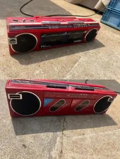 【昭和レトロ】COLUMBIA GP-K150 カラオケ機 音響機器 ジャンク 昭和レトロ】コロンビア GP-K180カラオケ 本 カセットマイク