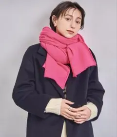 ⭐︎大人気⭐︎美品♡カシミヤ100 UNITED ARROWS 大判ニットストール