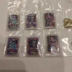 アイカツ　カードミニチュアチャーム　藤堂ユリカ　シアントリオコーデ　2個セット