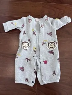 petit main おさるのジョージ　ロンパース