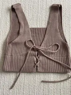 INGNI ブラウン ビスチェ