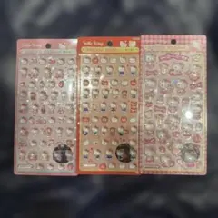 正規品　ハローキティ　ボンボンドロップ　ボンドロ　3個セット　赤　ピンク