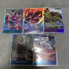 ワンピースカード　SR5枚セット