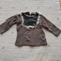 Cottoli 長袖カットソー ブラウン