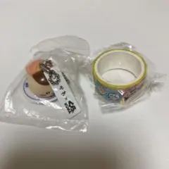 くら寿司 ちいかわ コラボ くりまんじゅう キーホルダー マスキングテープ