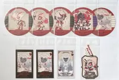 ハズビンホテルへようこそ アニメイトカフェ カード コースター ステッカー