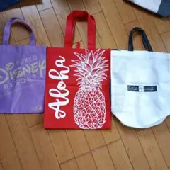 トートバッグセット（ディズニー・アロハ・ロゴ）のサムネイル