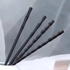竹節デザイン 簪　木製かんざし ナチュラル シンプル ヘアスティック まとめ髪