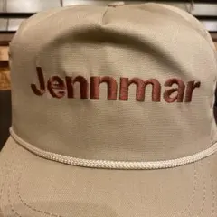 【sale】80s　ヴィンテージ　USA製　企業物　刺繍ロゴ　トラッカーキャップ