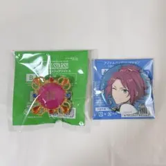 衣更真緒　リングライト　リンライ　缶バッジ　スタライ　あんスタ