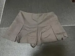 ZARAチェック柄プリーツミニスカート