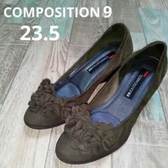 COMPOSITION9　23.5　コンポジションナイン　パンプス　スエードのサムネイル