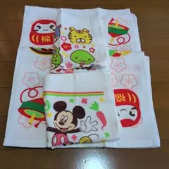 ミッキー・ミニー タオルセット他