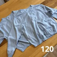 UNIQLO ユニクロ　水色　カーディガン 120 2着セット