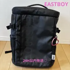 EASTBOY イーストボーイ リュック ブラック ボックス　大容量 通学 塾のサムネイル