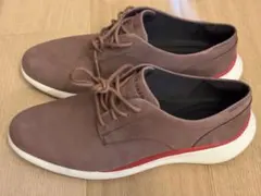 新品　COLE HAAN 夏もおしゃれスエードスニーカー チェスナット　25.5のサムネイル