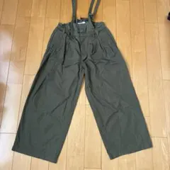 Dickies オリーブ サロペットのサムネイル