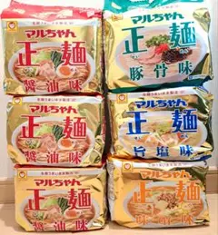 マルちゃん正麺（各５食パック×６個セット）のサムネイル