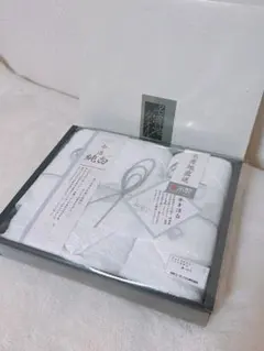 ★新品未使用★ 今治　純白　フェイス・ハンドタオル 2枚セット