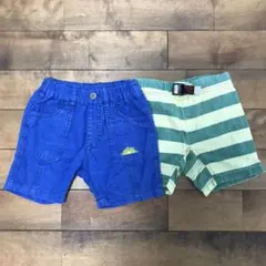 【3/23取り下げ】 FO KIDS ハーフパンツ 90㎝ 2枚セット