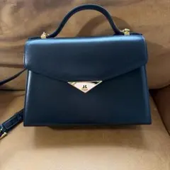 JUNKO KOSHINO 2way ハンドバッグ ブラックのサムネイル
