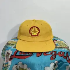 Shell Old キャップ 石油 企業 cap レトロ デザイン エネルギー