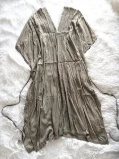 BOLO レーヨン　チュニックワンピース