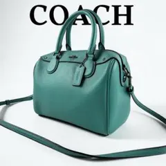 美品✨️ COACH コーチ ミニボストンバッグ 2way shoulderbag