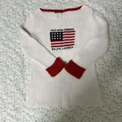 Polo Jeans Company リブ編みセーター M