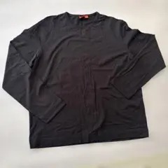 BOSS ブラック長袖カットソーのサムネイル