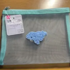 DAISO Flat Mesh Pouch シャチのサムネイル