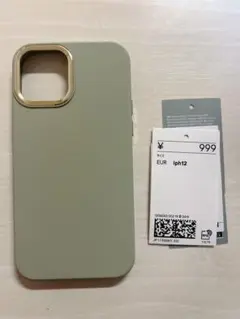 H&M iPhone12ケース　スマホケース　くすみカラー