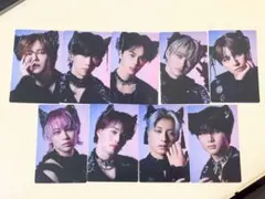 超特急 NINE LIVES 通常盤 トレカ 9枚セット